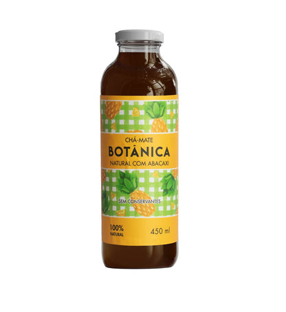 CHA MATE NATURAL COM ABACAXI