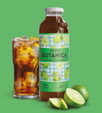 CHA MATE NATURAL COM LIMÃO